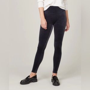 Spanx Velvet Leggings (Classic Navy)